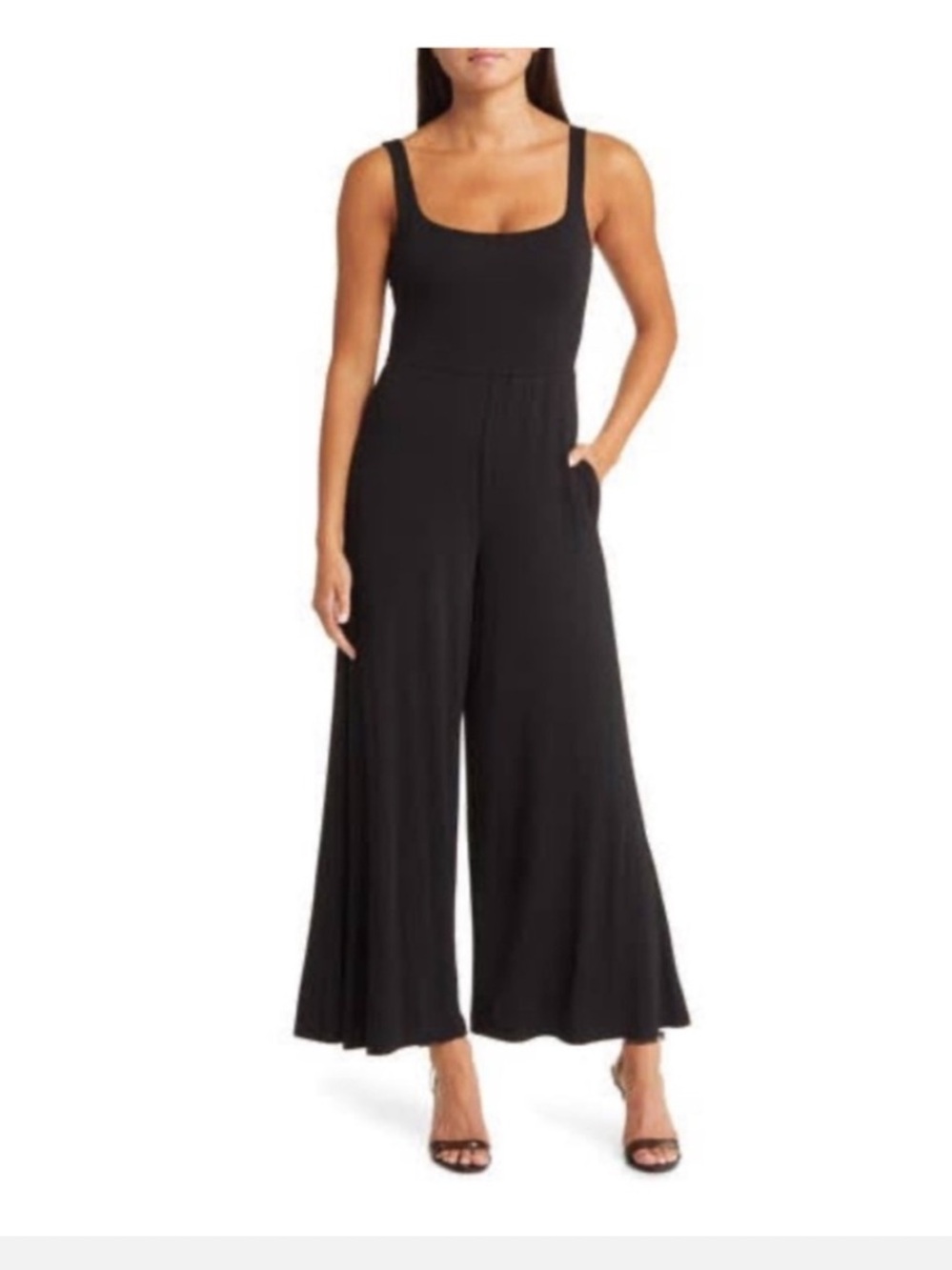 steve madden wide leg jumpsuit